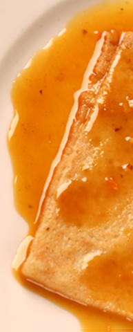 Crêpes à l'orange